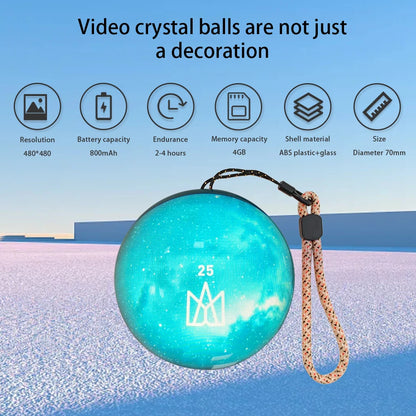 Dreamy 3D Crystal Ball